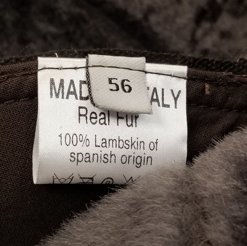 Sinclair Men's Shearling Jacket Made In Italy - Picture 8 of 9